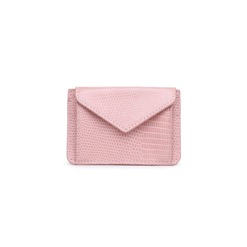 Product Image of Urban Expressions Everlee - Lizard Card Holder 840611100825 View 5 | Blush