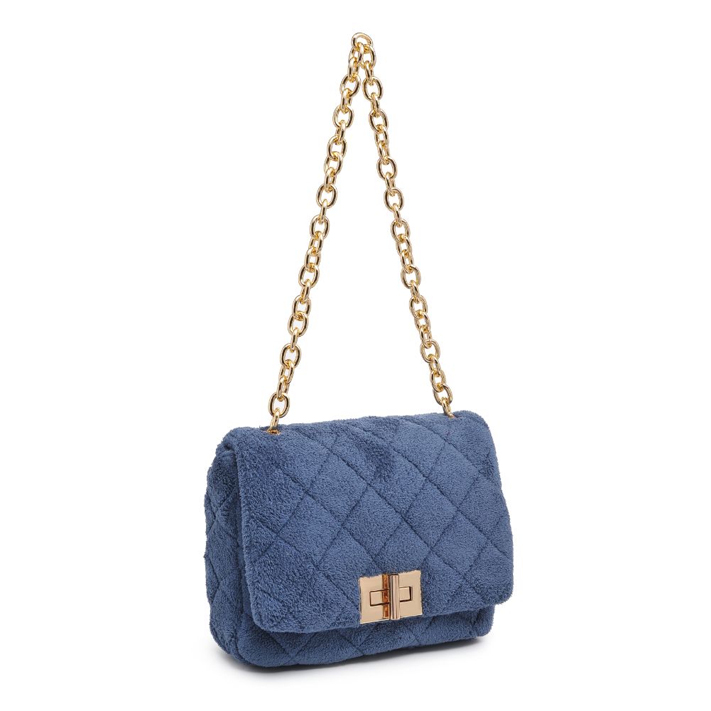 Product Image of Urban Expressions Keeley Sherpa Crossbody 840611102799 View 6 | Denim