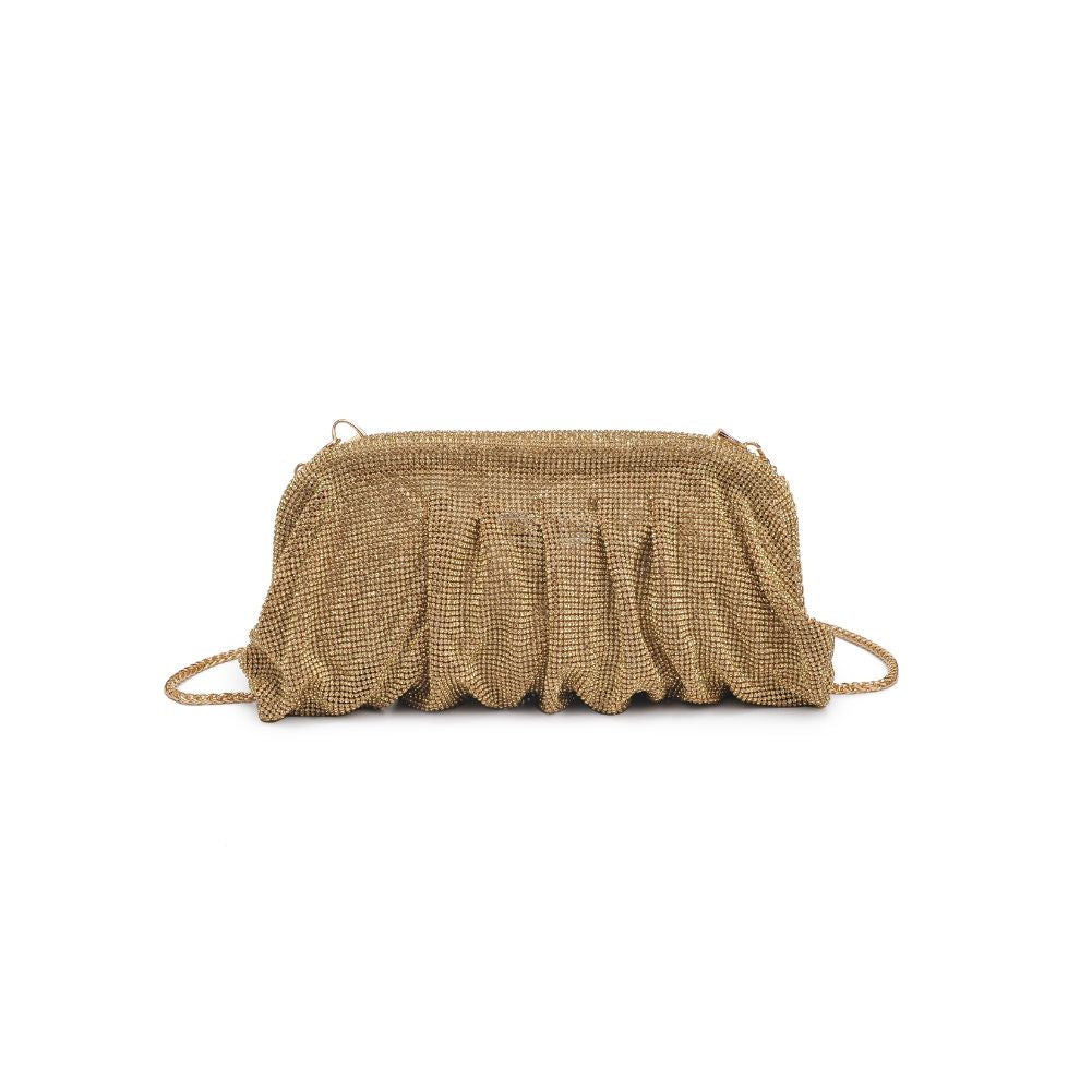 Product Image of Urban Expressions Irina Evening Bag 840611109392 View 5 | Gold