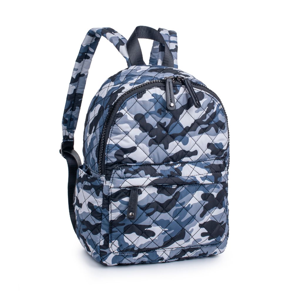 Product Image of Urban Expressions Swish Backpack 840611175786 View 6 | Blue Camo
