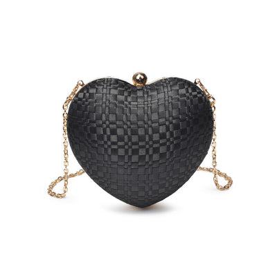 Product Image of Urban Expressions Amara Evening Bag 840611133410 View 1 | Black