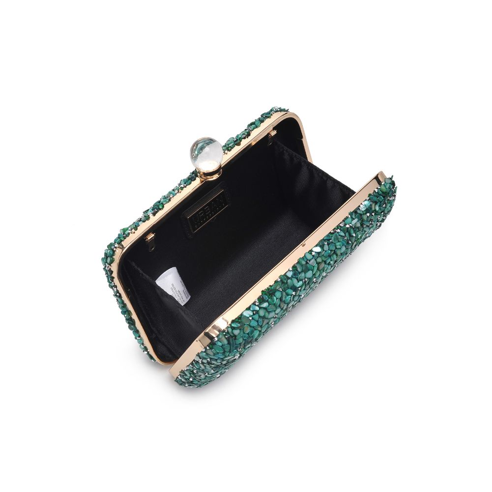 Product Image of Urban Expressions Penelope Evening Bag 840611114099 View 8 | Emerald