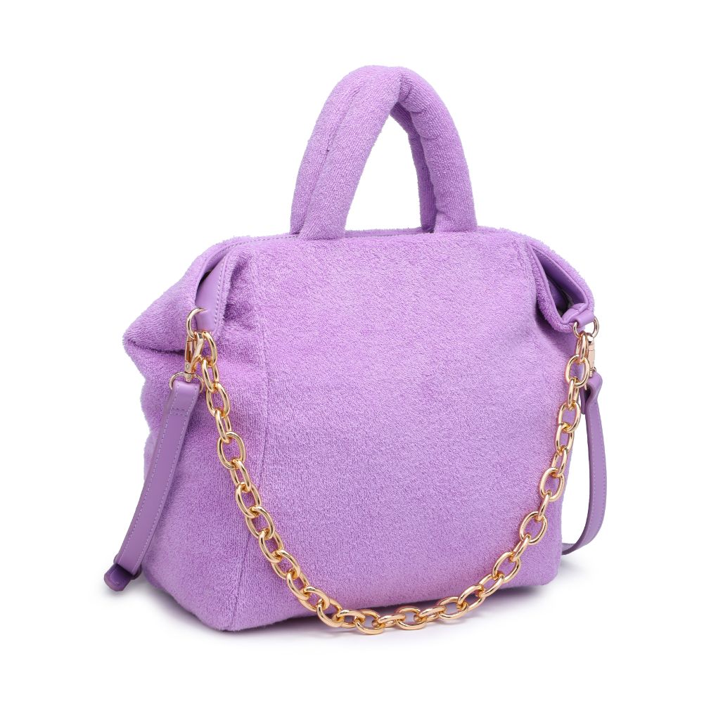 Product Image of Urban Expressions Manisha - Terry Cloth Tote 818209019804 View 6 | Lavender