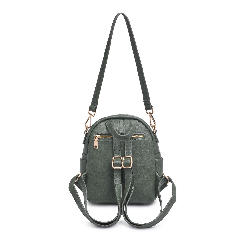 Product Image of Urban Expressions Uri Backpack 840611113597 View 7 | Hunter Green