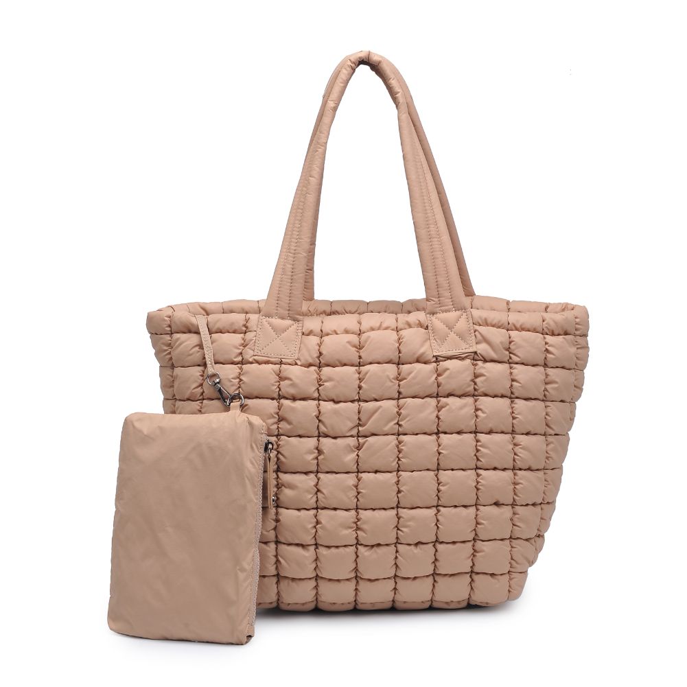 Product Image of Urban Expressions Breakaway - Puffer Tote 840611119858 View 5 | Nude