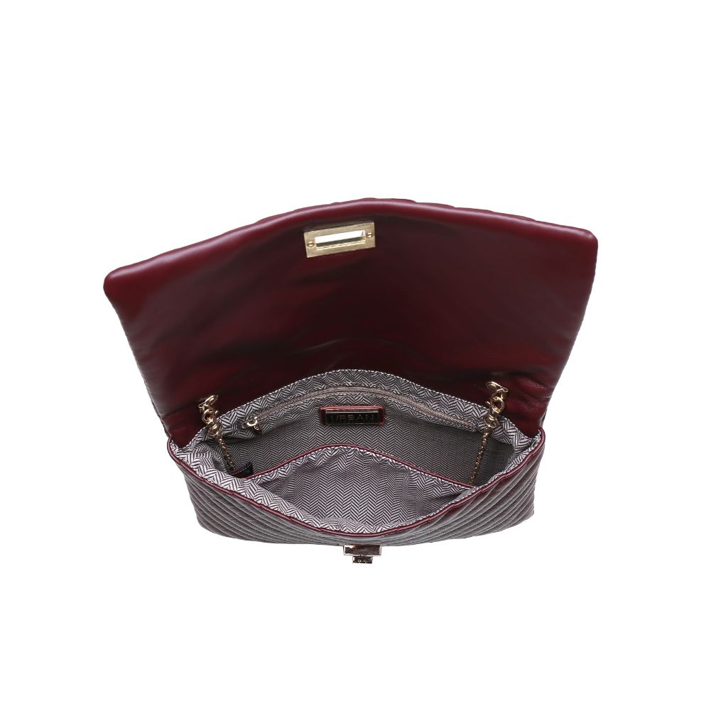 Product Image of Urban Expressions Victoria Clutch NA-840611163684 View 4 | Oxblood