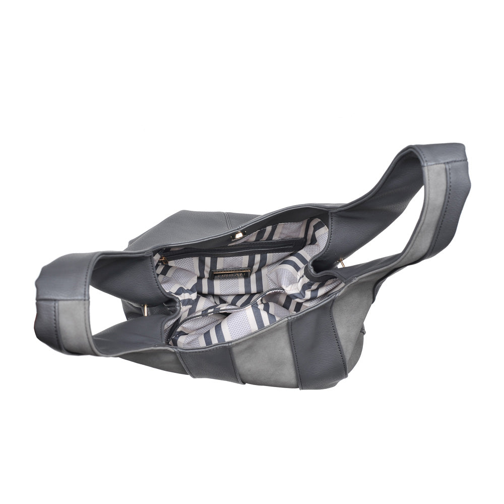 Product Image of Urban Expressions Rocco Hobo 840611157386 View 8 | Grey