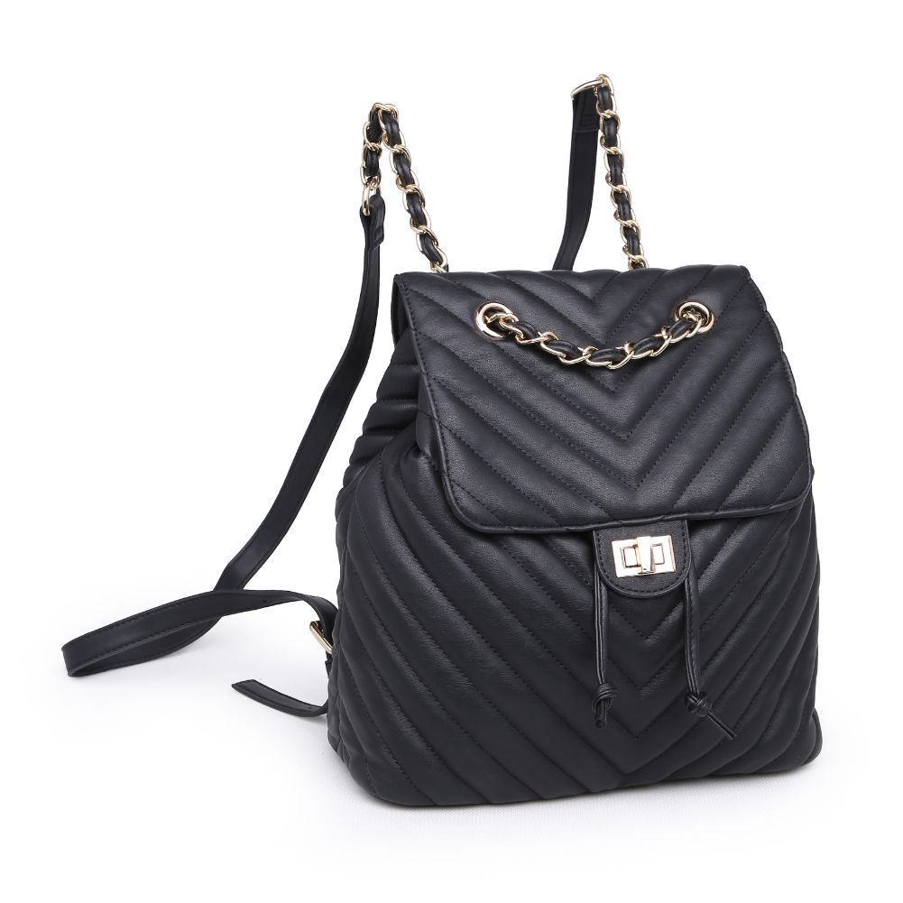 Product Image of Urban Expressions Yessenia Backpack 840611167323 View 6 | Black