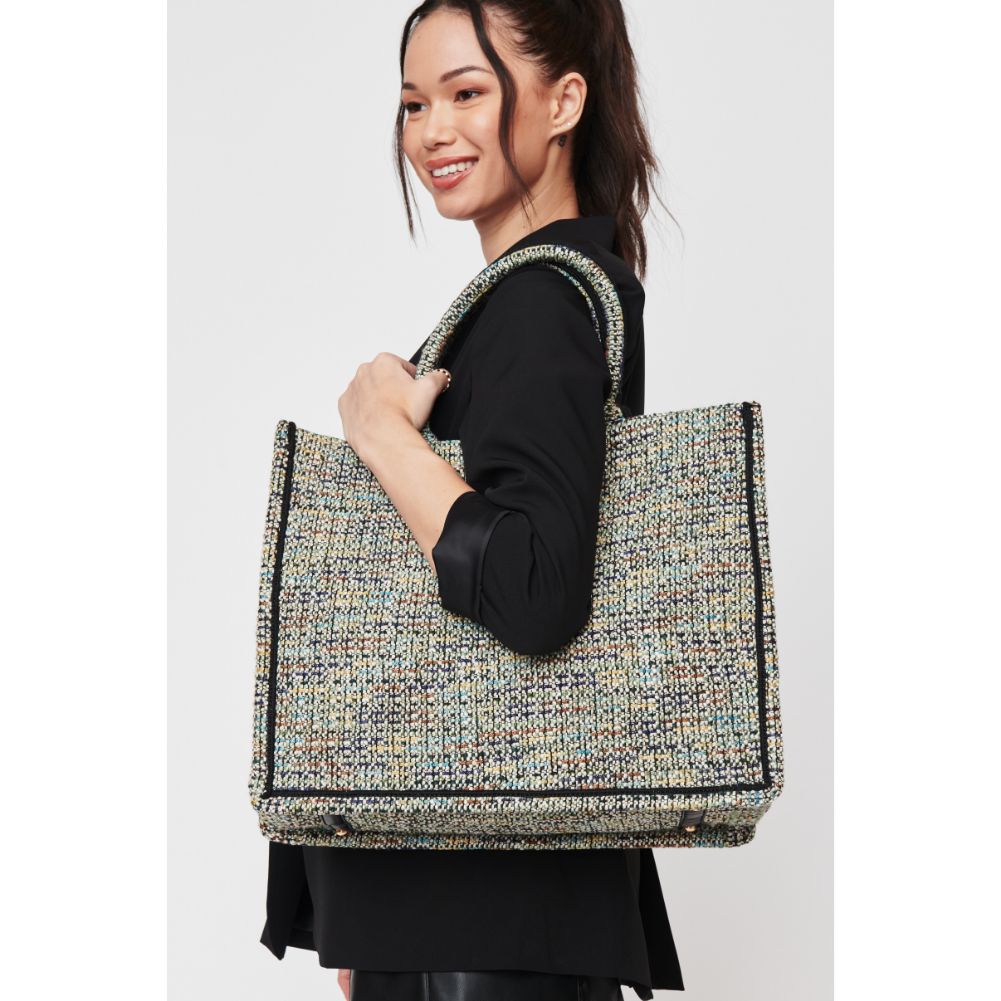 Woman wearing Multi Urban Expressions Iona Tote 840611102447 View 2 | Multi