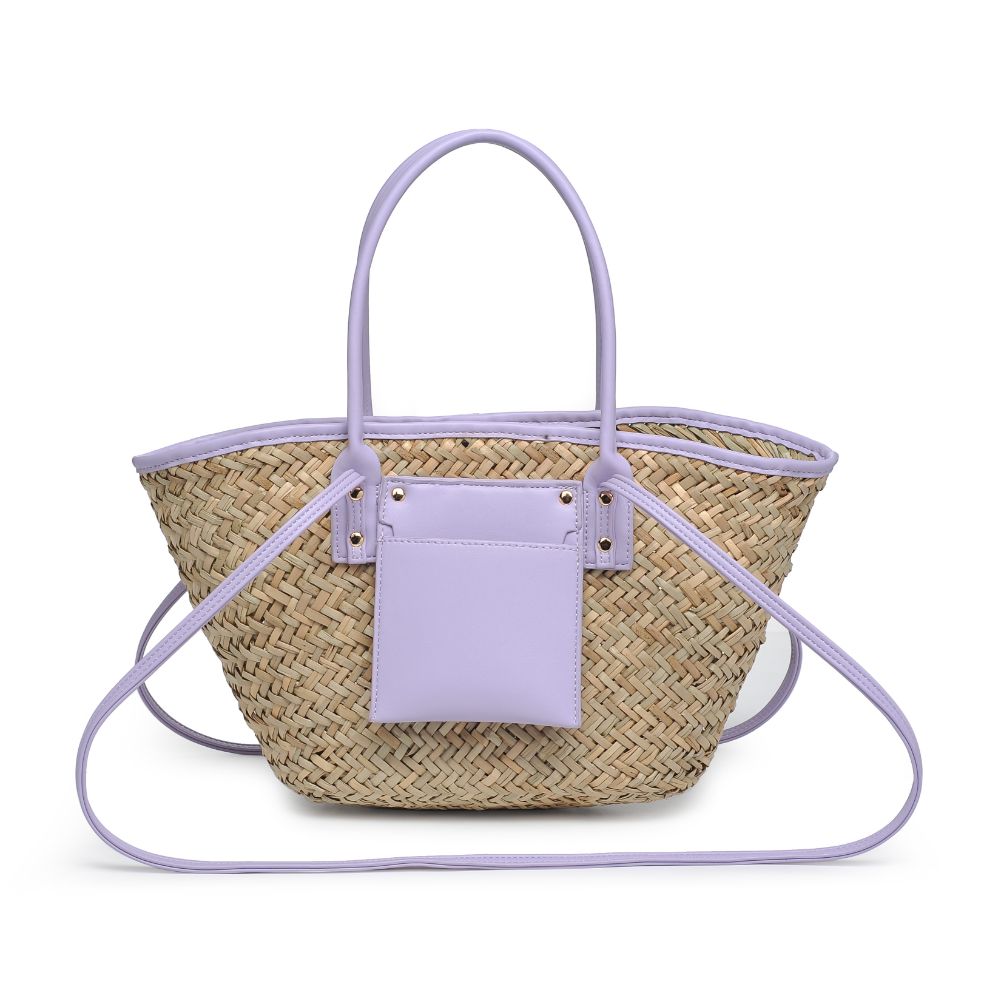 Product Image of Urban Expressions Wellesley Tote 818209015660 View 5 | Lavender