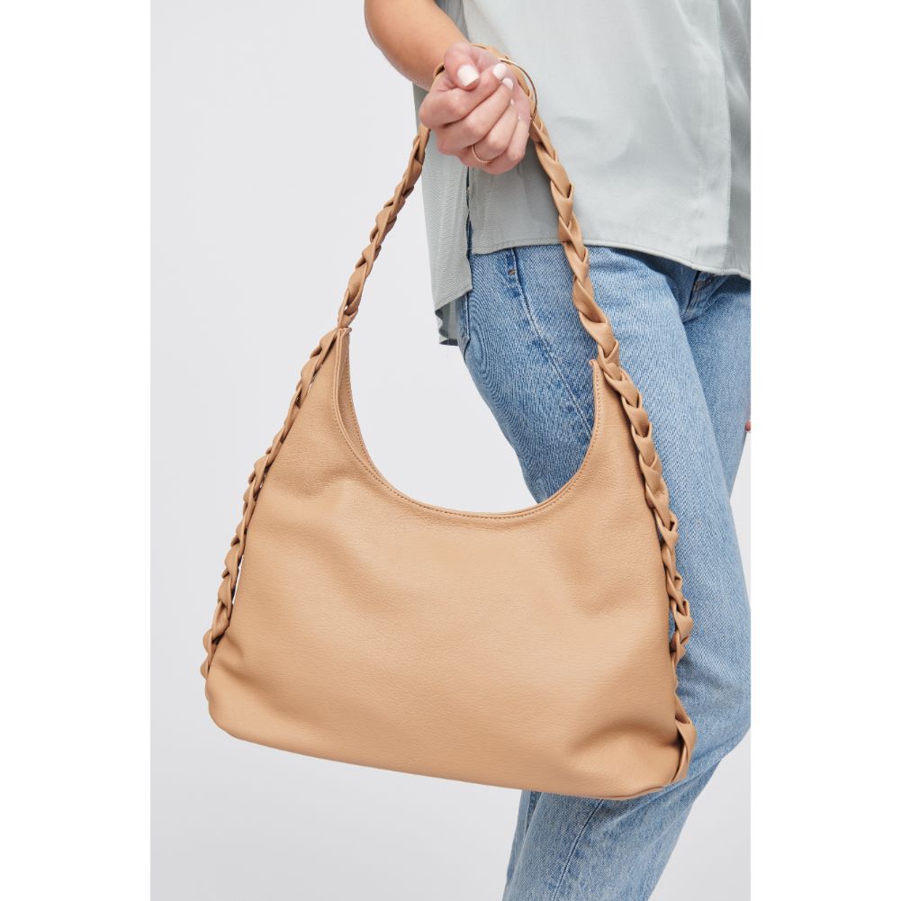 Woman wearing Flax Urban Expressions Martha Hobo 818209016742 View 4 | Flax