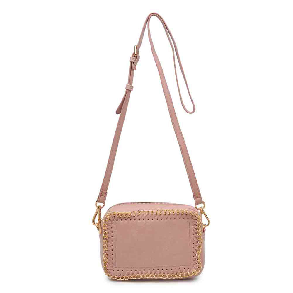 Woman wearing Cotton Candy Urban Expressions Brityn Crossbody NA-840611146120 View 2 | Cotton Candy