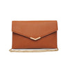 Product Image of Urban Expressions Isabelle Pebble Clutch NA-840611164179 View 1 | Tan