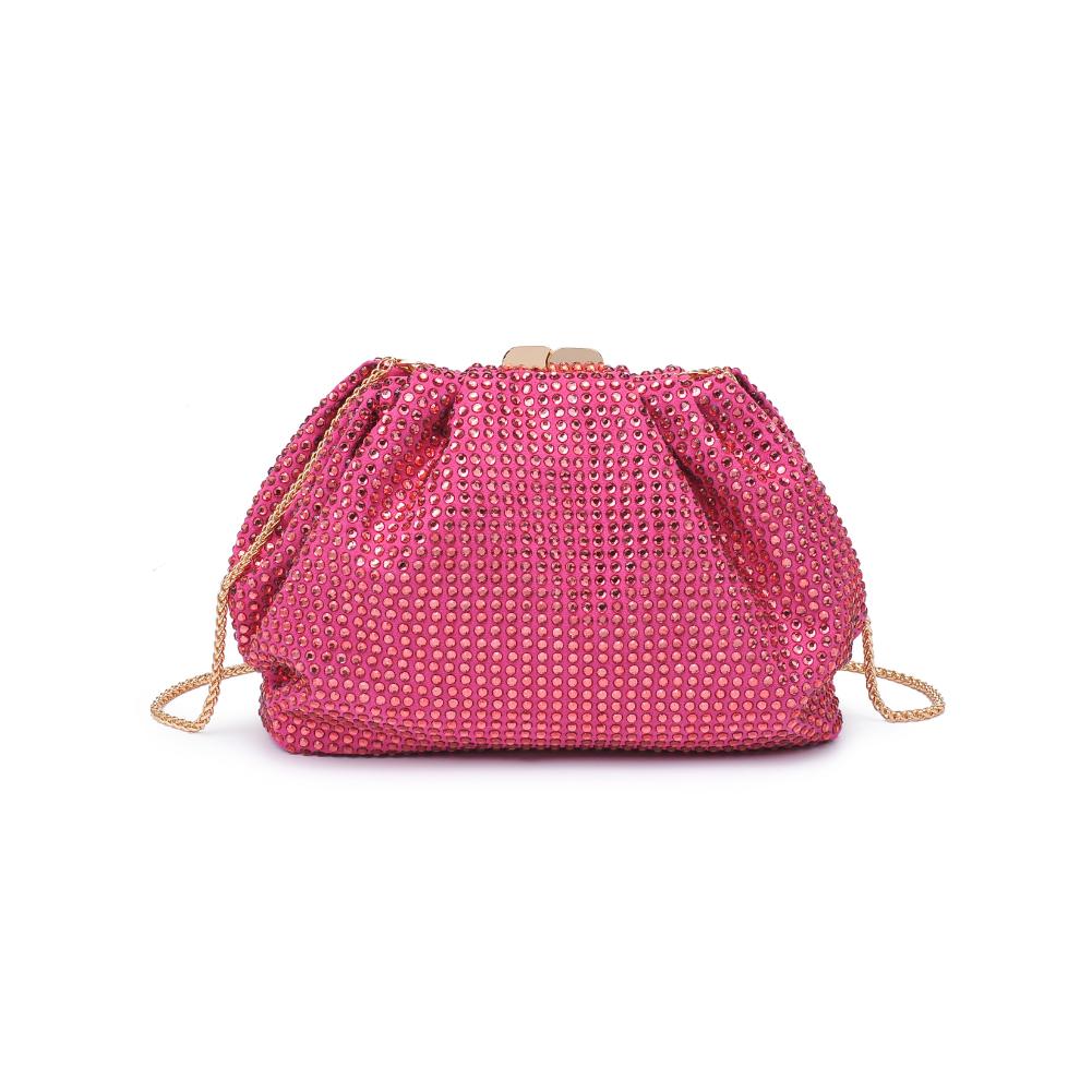 Product Image of Urban Expressions Arielle Evening Bag 840611132741 View 7 | Fuchsia