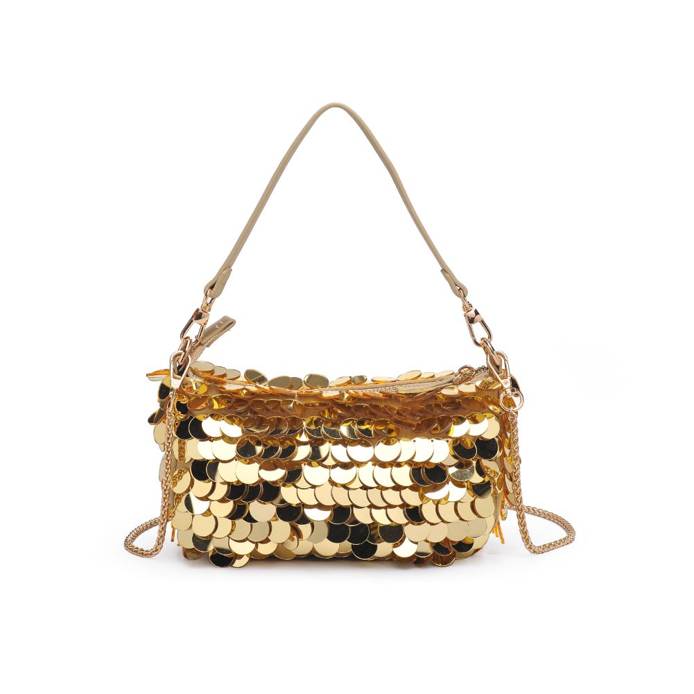 Product Image of Urban Expressions Twiggy Evening Bag 840611110121 View 7 | Gold