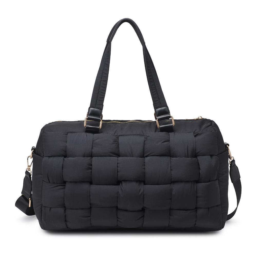 Product Image of Urban Expressions Serena Duffel 840611127532 View 7 | Black