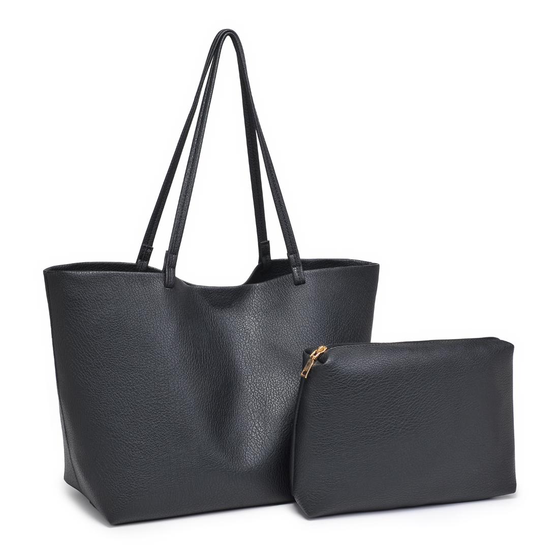 Product Image of Urban Expressions Alma Tote 840611146809 View 6 | Black