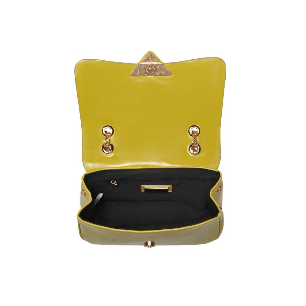 Product Image of Urban Expressions Colette Crossbody 840611113559 View 8 | Chartreuse