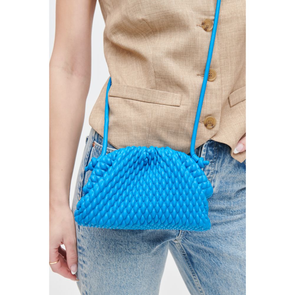 Woman wearing Ocean Urban Expressions Elise Crossbody 840611118394 View 4 | Ocean