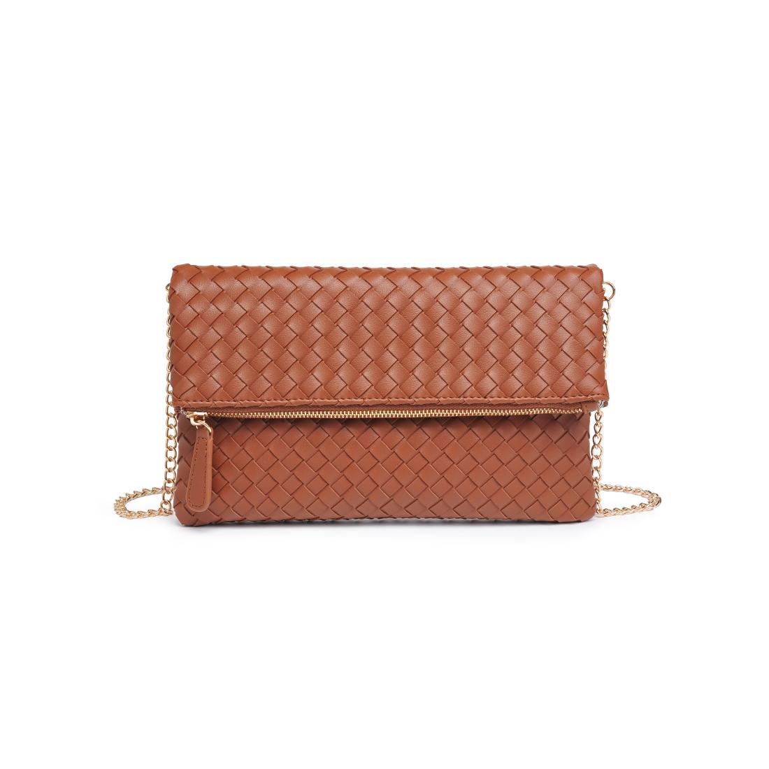 Product Image of Urban Expressions Grace Clutch 840611145031 View 5 | Light Chocolate