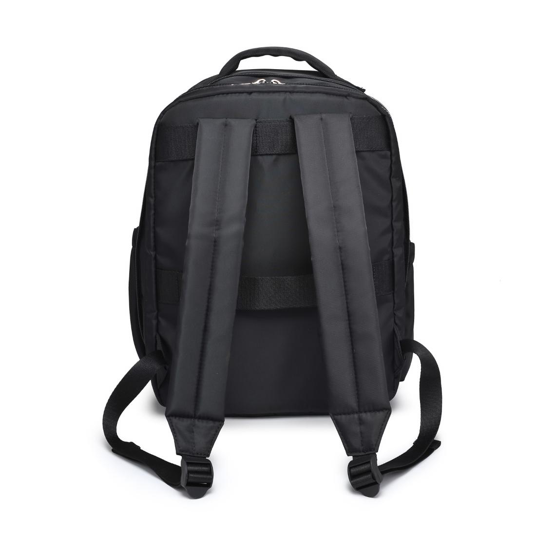 Product Image of Urban Expressions Urban Explorer Backpack 840611195357 View 7 | Black