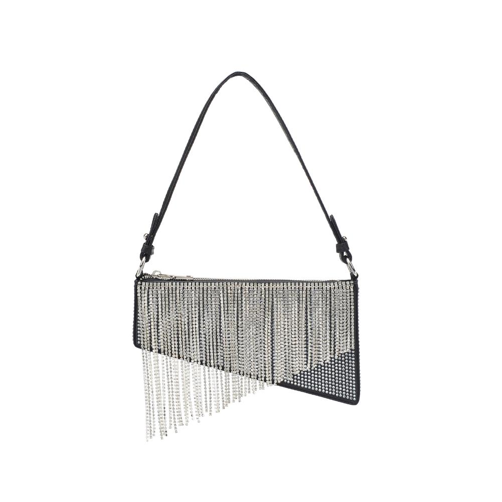 Product Image of Urban Expressions Nova Evening Bag 840611128096 View 5 | Black