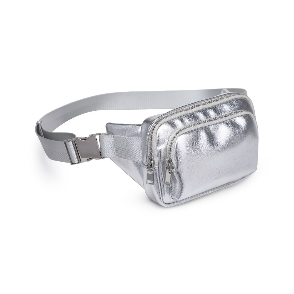 Product Image of Urban Expressions Minnie Belt Bag 840611120885 View 6 | Silver