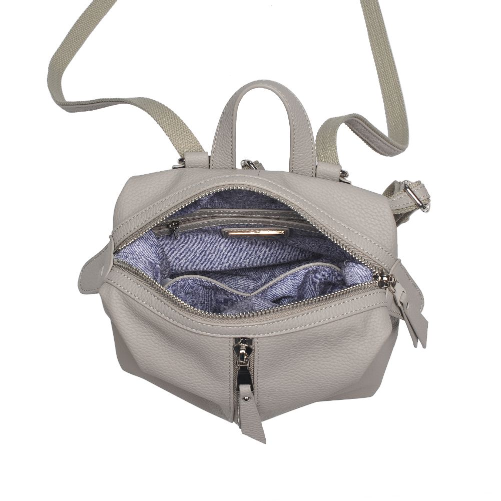 Product Image of Urban Expressions Petit - Kenzie Backpack 840611101167 View 8 | Grey