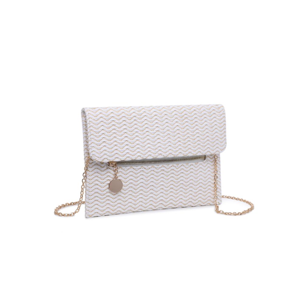 Product Image of Urban Expressions Gozo Clutch 818209017664 View 6 | White