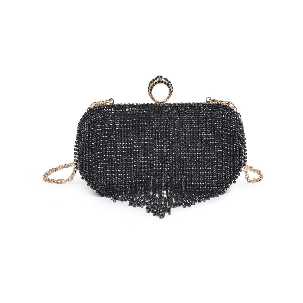 Product Image of Urban Expressions Vivian Evening Bag 840611113573 View 5 | Black