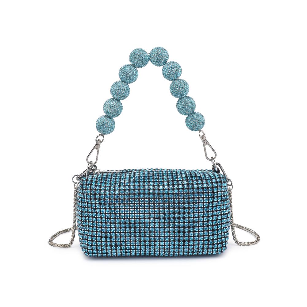 Product Image of Urban Expressions Monet Evening Bag 840611191311 View 5 | Turquoise