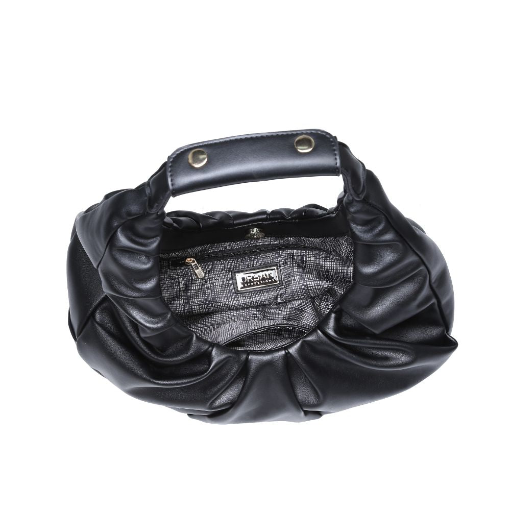 Product Image of Urban Expressions Yvette Shoulder Bag 840611100313 View 8 | Black