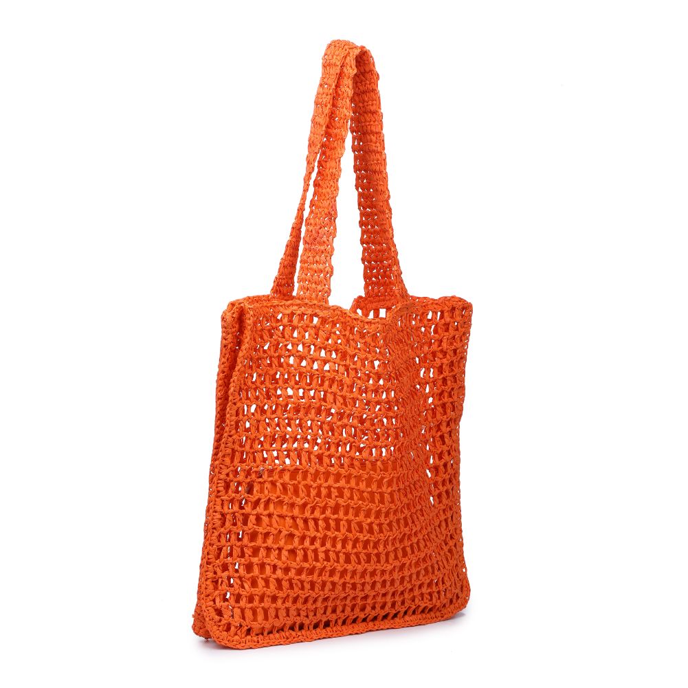 Product Image of Urban Expressions Bouvet Tote 818209016995 View 6 | Tangerine