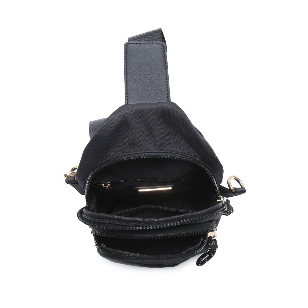 Product Image of Urban Expressions Ace Sling Backpack 840611177650 View 4 | Black