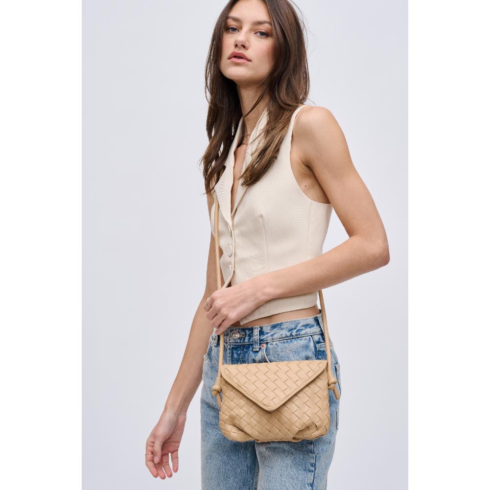 Woman wearing Natural Urban Expressions Kylo Crossbody 840611124449 View 1 | Natural