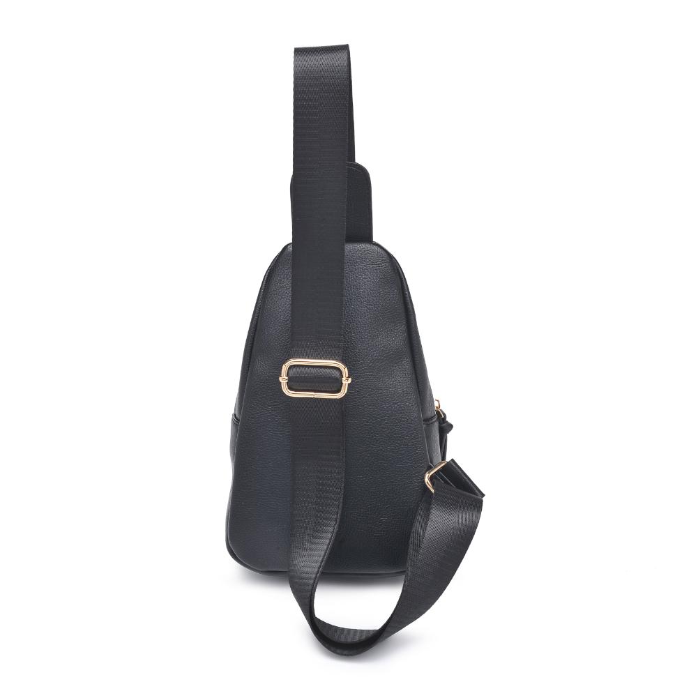 Product Image of Urban Expressions Emille Sling Backpack 840611191540 View 7 | Black