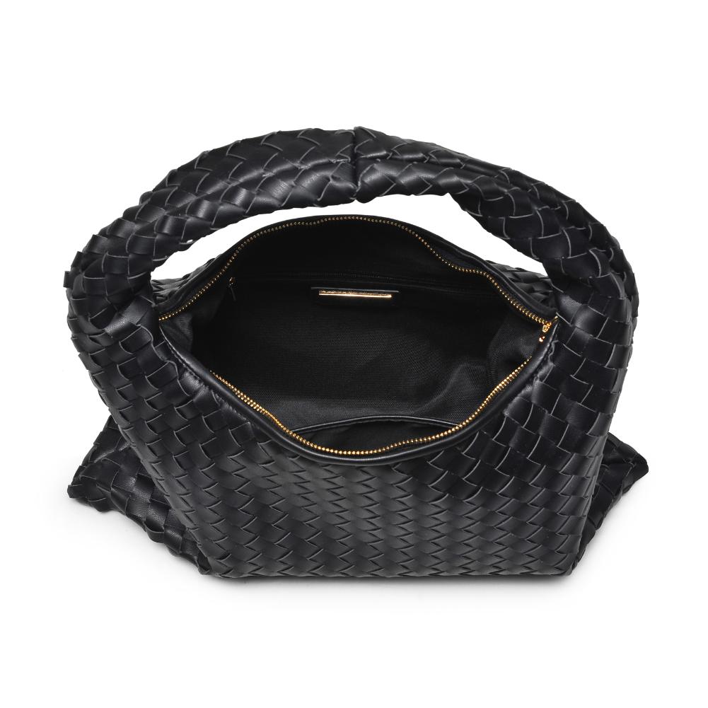 Product Image of Urban Expressions Leah Hobo 840611126467 View 8 | Black