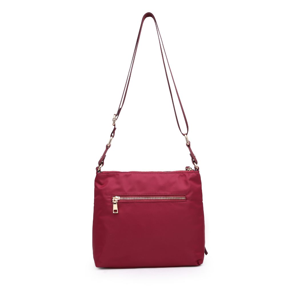 Product Image of Urban Expressions Julia Crossbody 840611164995 View 3 | Burgundy