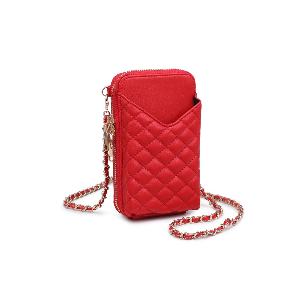 Product Image of Urban Expressions Bodie Cell Phone Crossbody 840611123367 View 6 | Red