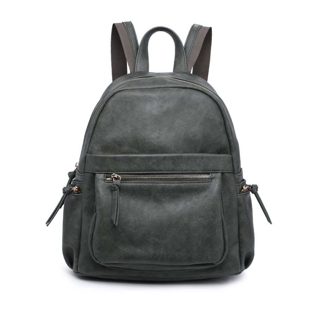 Product Image of Urban Expressions Scarlett Backpack 818209010733 View 5 | Hunter Green