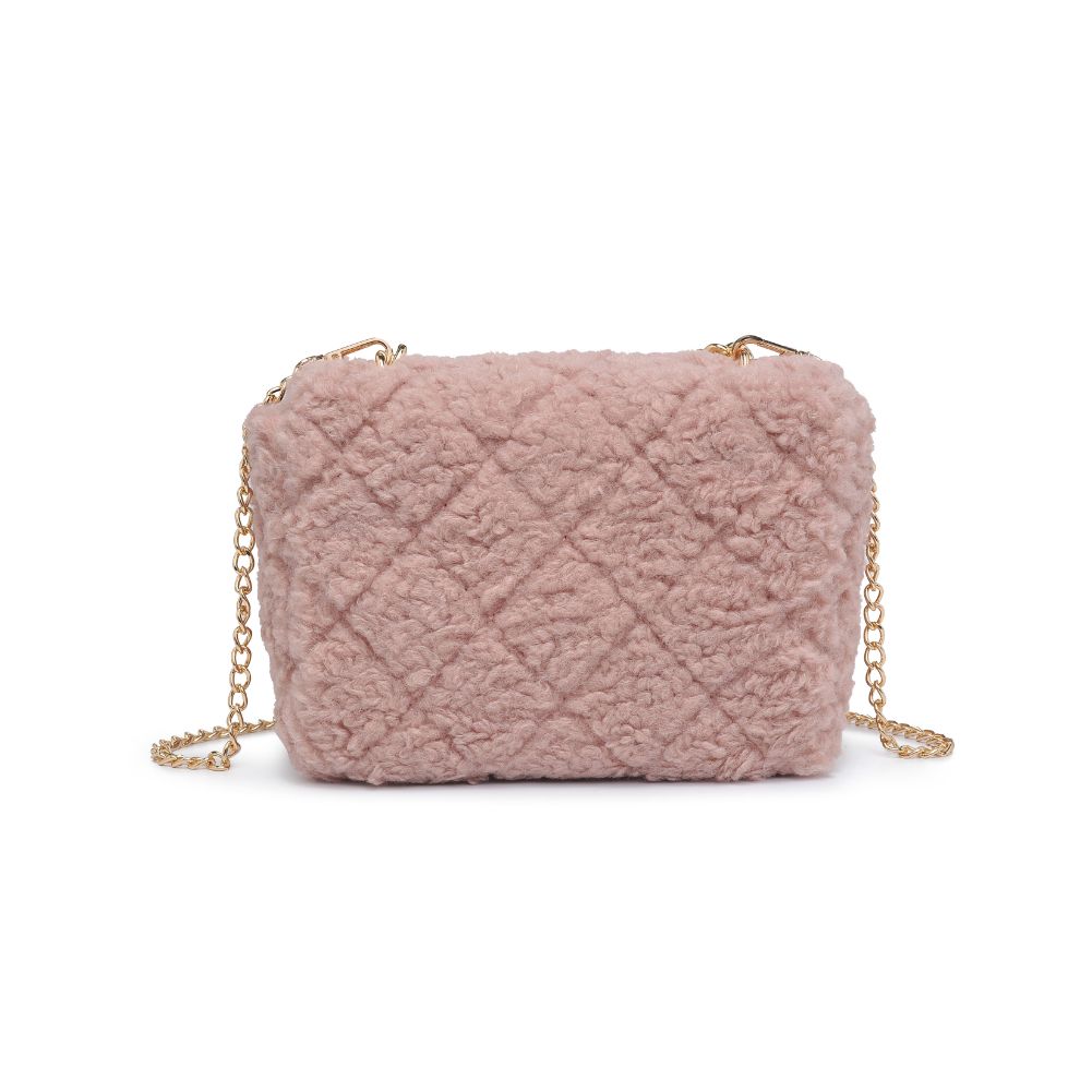 Product Image of Urban Expressions Corriedale - Sherpa Crossbody 840611100917 View 7 | Blush