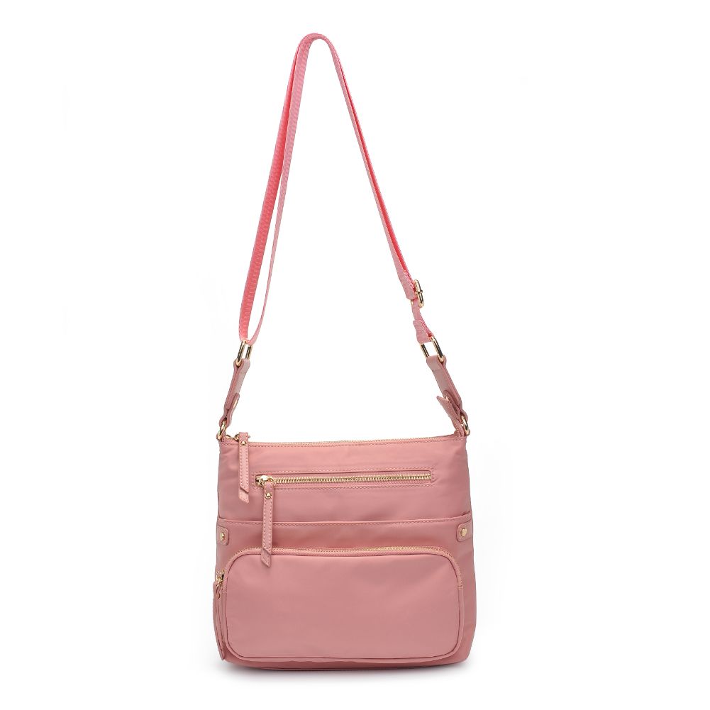 Product Image of Urban Expressions Julia Crossbody 840611178398 View 5 | Pastel Pink