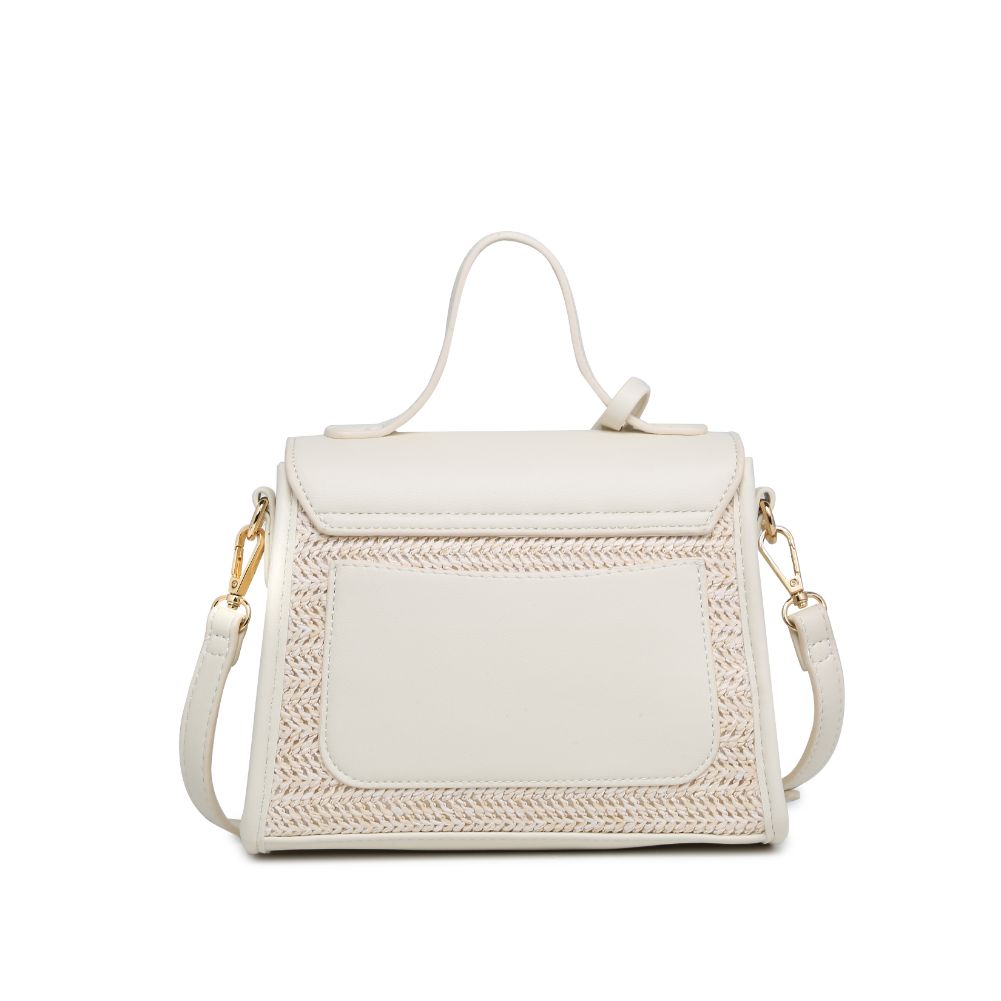 Product Image of Urban Expressions Camelia Satchel 818209016636 View 7 | Ivory