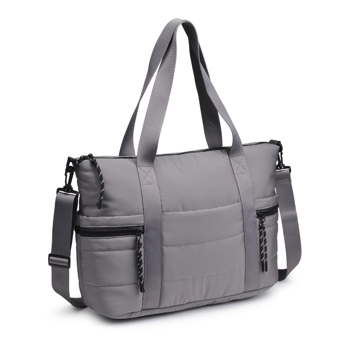 Product Image of Urban Expressions Jessi Tote 840611141163 View 6 | Grey