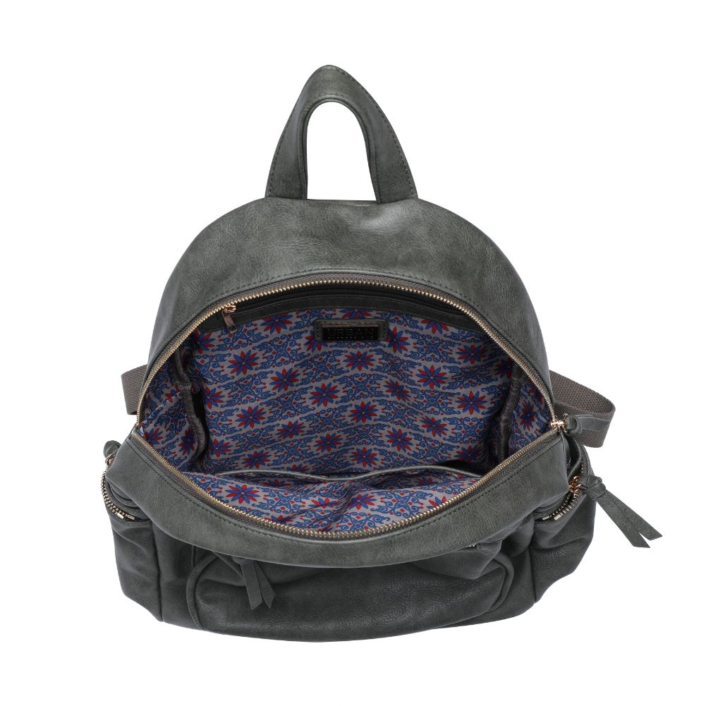 Product Image of Urban Expressions Scarlett Backpack 818209010733 View 8 | Hunter Green