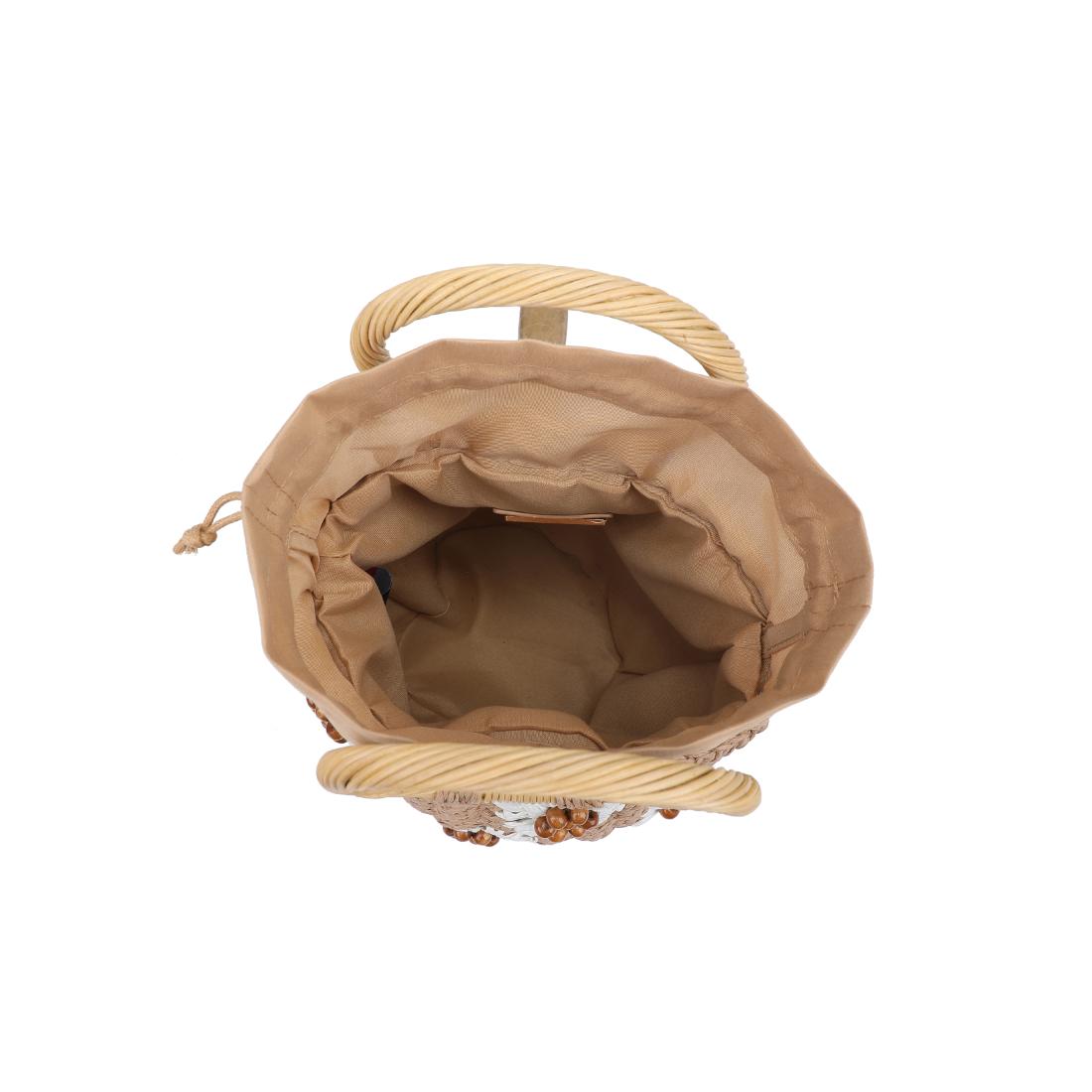 Product Image of Urban Expressions Emaline Satchel 840611153050 View 4 | Natural