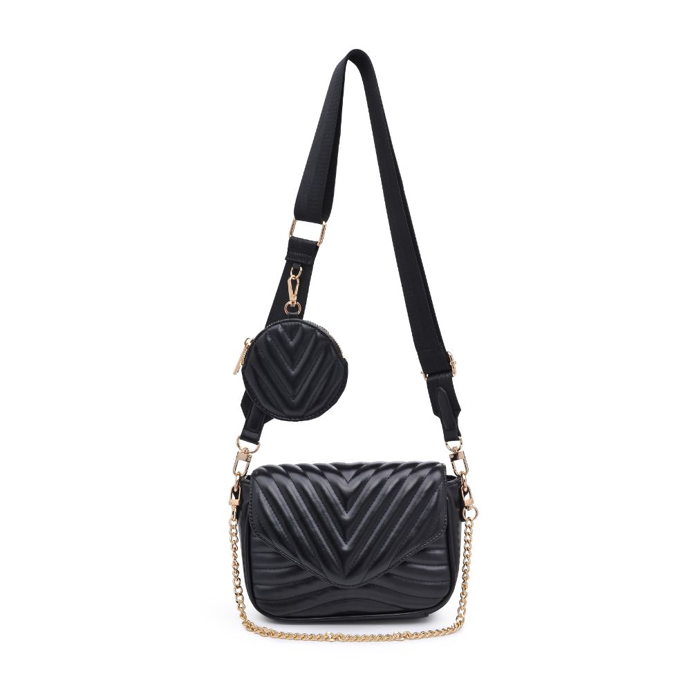 Product Image of Urban Expressions Rayne Crossbody 840611176950 View 5 | Black