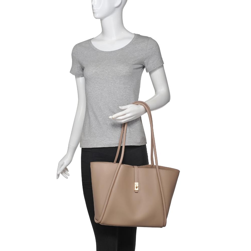 Product Image of Urban Expressions Tatiana Tote 840611138651 View 5 | Natural