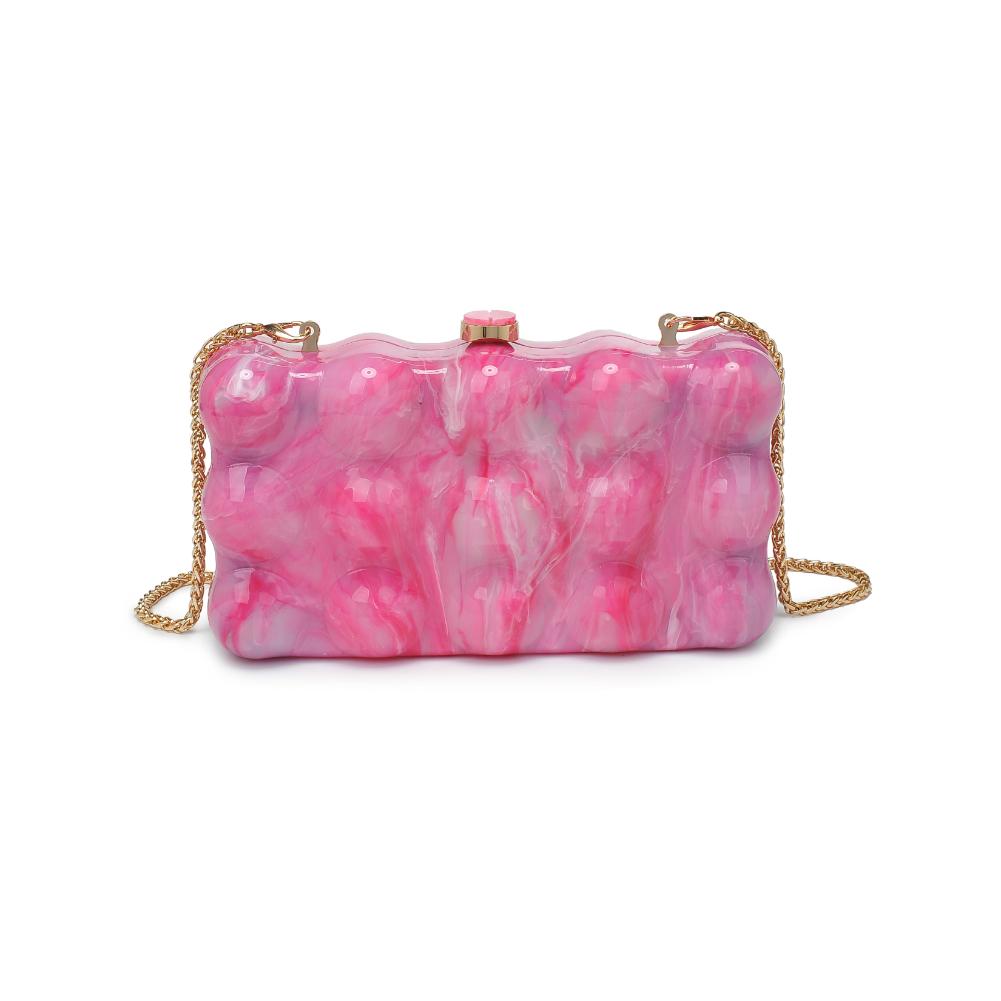 Product Image of Urban Expressions Waverly Evening Bag 840611132710 View 5 | Pink