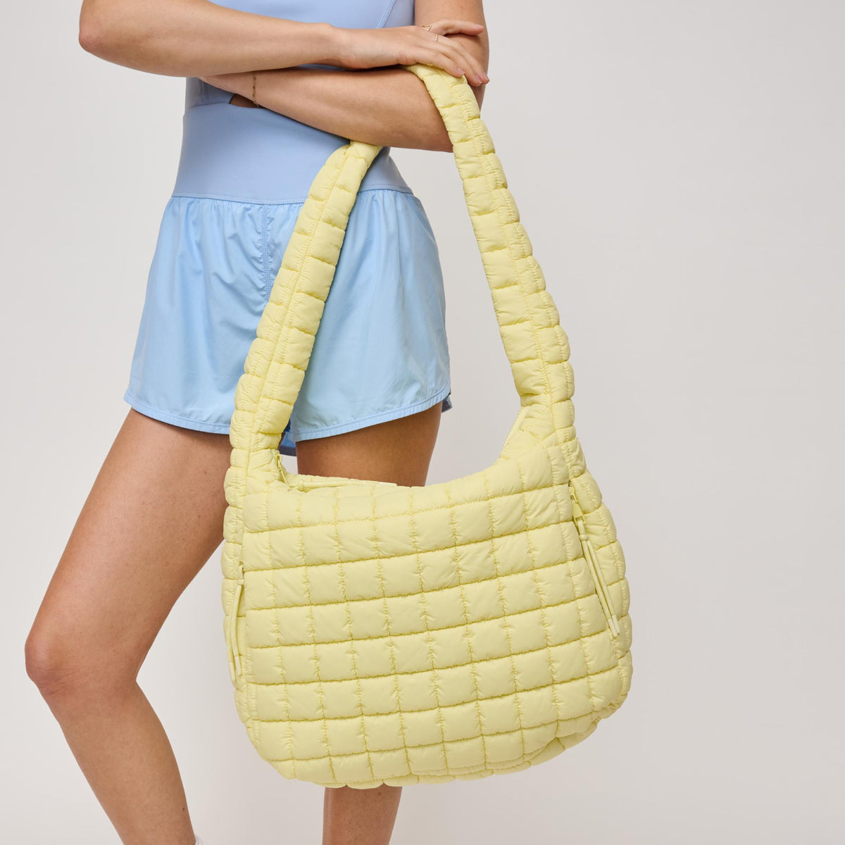 Woman wearing Butter Urban Expressions Leda Hobo 840611142696 View 4 | Butter